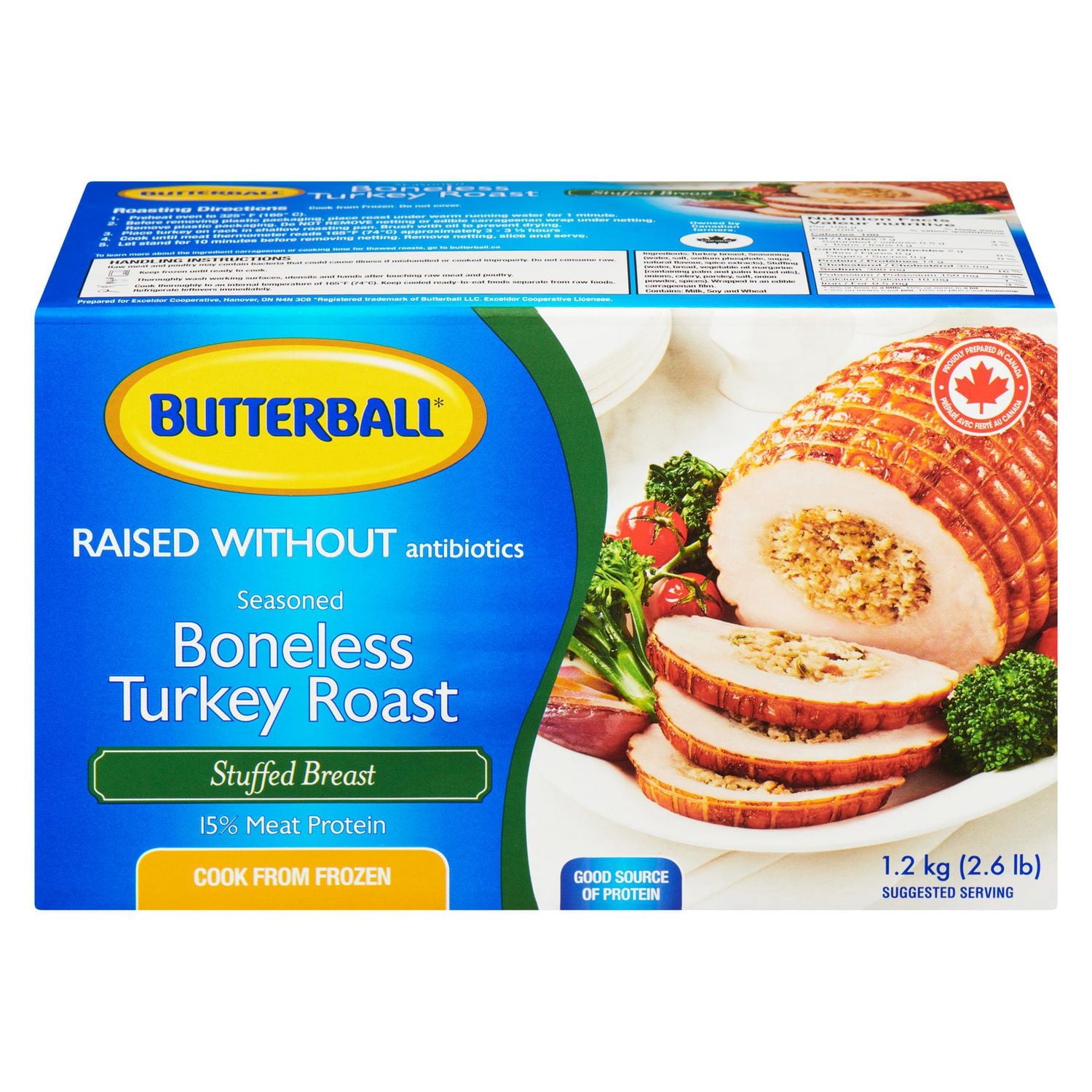 Butterball Stuffed Turkey Breast Roast, 1.2 kg