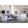 thumbnail image 4 of Global Furniture USA Ylime Smooth White Engineered Wood Queen Bed With LED, 4 of 4
