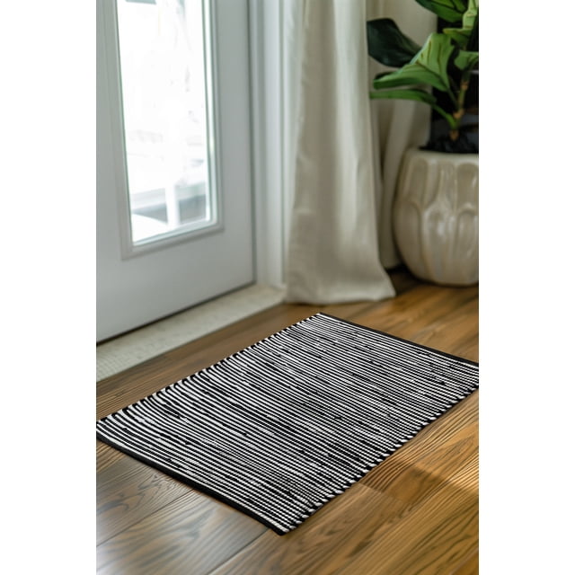 Mainstays- Modern Contemporary Scandinavian Diamond Geometric Woven ...