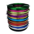 thumbnail image 2 of Metal Cord Assorted Colors Thickness Aluminum Wires Fool-style Operation Handy to Install DIY Rust-proof Resilience for Crafts copper, 2 of 7