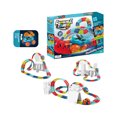 thumbnail image 1 of Anti Gravity Race Track with Car, Glow in The Dark Race Track Set, Car Track Set with LED Light-Up Race Car,Interchangeable Car Shells,Multicolor Flexible Changeable Tack(2 Car, 138), 1 of 7