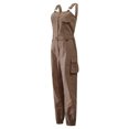 thumbnail image 3 of Innerwin Jumpsuits Sleeveless Women Long Pants Summer With Pockets Solid Color Romper Khaki 4XL, 3 of 7