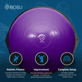 thumbnail image 3 of BOSU Pro Balance Trainer Stability Ball Balance Board for Gym Exercise, 3 of 9