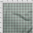 thumbnail image 2 of oneOone Polyester Lycra Fabric Tartan Check Printed Craft Fabric BTY 56 Inch Wide, 2 of 4