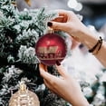 thumbnail image 4 of Personalized Christmas Ornaments Christmas Holiday Accessories Painted Christmas Balls Set Plastic Balls Window Available Christmas Tree Available Christmas Tree Small Pendant, 4 of 6