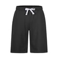 thumbnail image 4 of FAIWAD Mens Sweat Shorts with Pockets Drawstring Elastic Waist Sport Short Pants Lounge Jogger Athletic Shorts, 4 of 6