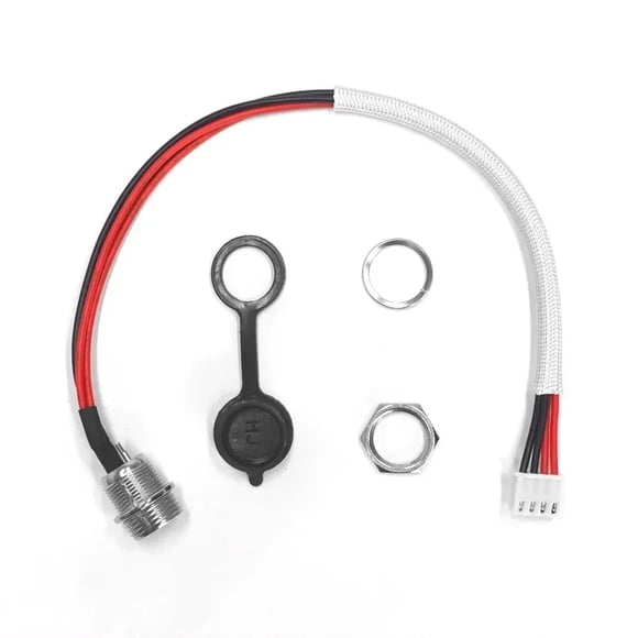 ZWP 3 Pin/Prong 4 Wire Hoverboard Battery Charging Port For Electric Smart Self-Balancing Scooter For Scooter Swegway Swagtron Parts