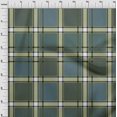 thumbnail image 3 of oneOone Georgette Viscose Fabric Tartan Check Print Fabric By The Yard 42 Inch Wide, 3 of 4