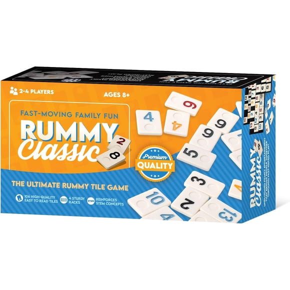 Tradeopia Rummy Classic Card Game | Fun Family-Friendly Gameplay | Perfect for Game Nights and Social Gatherings | Engaging Strategy and Skill-Based Fun