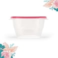 thumbnail image 4 of Rubbermaid TakeAlongs 5.2 Cup Food Storage Containers, Meal Prep Containers, Food Containers with Lids, Limited Edition Berry Pink, 4 of 5