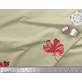 thumbnail image 2 of Soimoi Moss Georgette Fabric Artistic Flower Decor Fabric Printed Yard 42 Inch Wide, 2 of 3