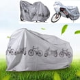 thumbnail image 1 of Waterproof Bicycle Cover with Lock Hole for Outdoor Protection, Wind and Rain Proof Polyester Material, Lightweight Foldable Design for Easy Storage, Fits Most Road Bikes, 1 of 9