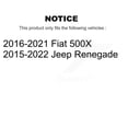 thumbnail image 2 of CMX Rear Ceramic Disc Brake Pads CMX-D1809 for Car Jeep Renegade Dodge Hornet Fiat 500X, 2 of 9