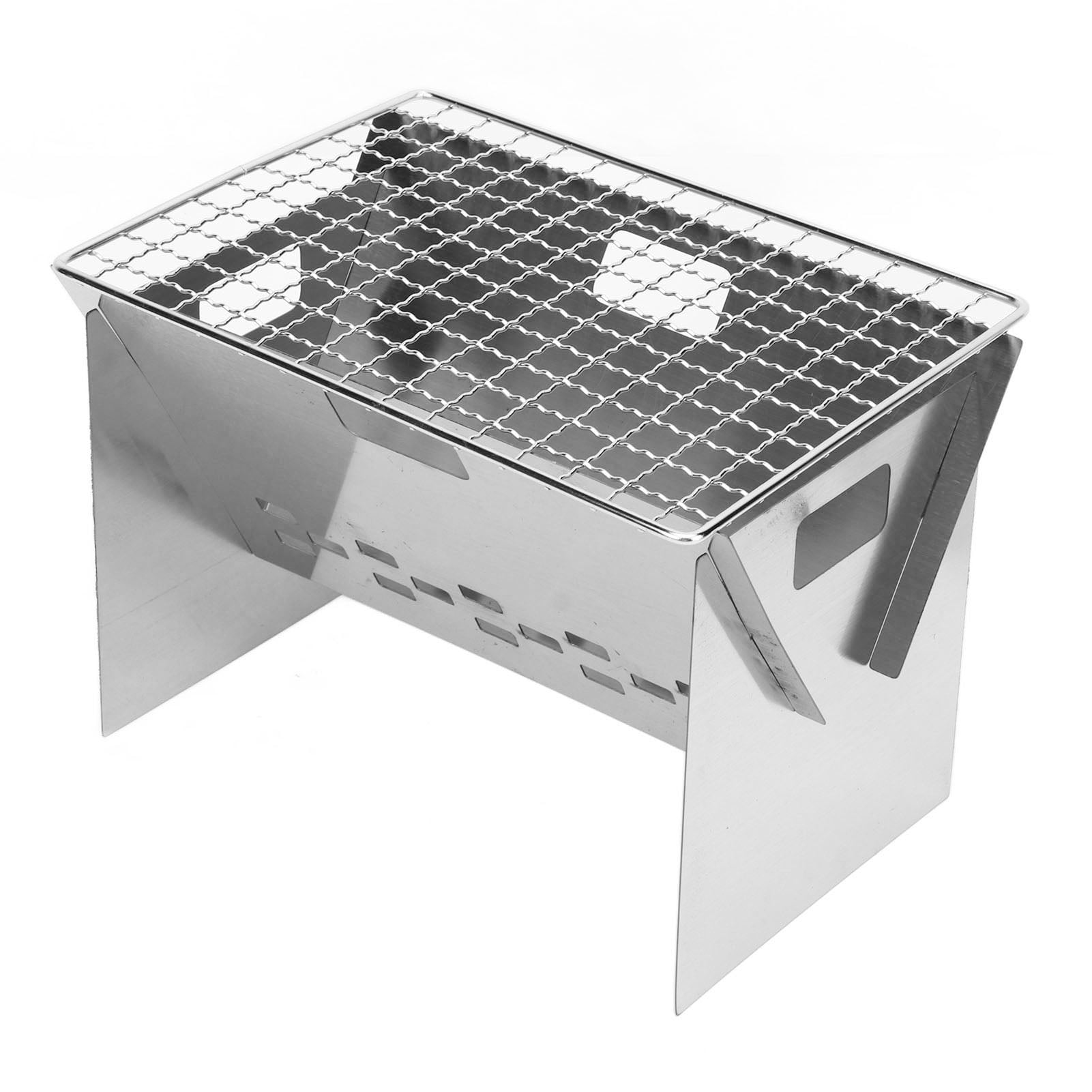 Outdoor Folding BBQ Grill, Folding Charcoal BBQ Grill Stable Structure With Storage Bag For Backyard Party