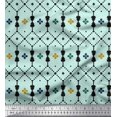 thumbnail image 1 of Soimoi Silk Fabric Jaal Jamdani Decor Fabric Printed Yard 42 Inch Wide, 1 of 1