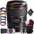 thumbnail image 1 of Canon EF 35mm f/1.4L II USM Objectif (Modèle Intl) avec Étui pour Objectif, Trousse de Filtres pour Objectif et Trousse de Nettoyage, 1 of 9
