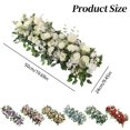 thumbnail image 3 of Qinghuayi Road Guide Simulation Flowers White White Abs (1 Artificial Flower Arrangement), 3 of 9