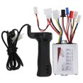 thumbnail image 2 of Zyyini Throttle Handle,12V 500W Speed Controller Throttle Grip Set Accessory for Electric Bicycle Scooter E‑Bike,Throttle Grip, 2 of 8
