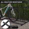 thumbnail image 4 of AKDSteel Outdoor Bike Storage Rack – 10-Bike Dual Side Stand, Stable & Space-Saving Lightweight Commercial Grid for Garage, Street, Yard, Bike Event, 4 of 9