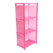 3 Tiers Cube Bookcase Book Shelf Multifunctional Storage Rack for Books Shoes Toys Green Plants Decorations Bedroom Study Room Kitchen