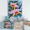 thumbnail image 3 of Designart Vintage Forest Orchids I FLOAT FRAME WALL ART, 3 of 4
