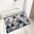 thumbnail image 1 of JV Home Tapis Flèche Bleu 2'x3'3 Pouces Tapis Lavable Antidérapant, 1 of 7