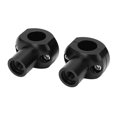 thumbnail image 3 of Fugacal Motorcycle Handlebar Riser,Motorcycle Handlebar Riser 25mm CNC Universal Motorcycle Handlebar Clamp Round Head with Stripe Handlebar Lifter,Handlebar Riser, 3 of 8