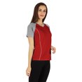 thumbnail image 3 of Inkmeso Solid Short Sleeve T-Shirt For Womens Sporty Casual Solid Basic Workout Shirts, 3 of 7