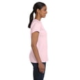 thumbnail image 5 of Hanes ComfortSoft T-Shirt à Col Rond en Jersey Coupe Décontractée pour Femmes, P, Rose Pâle, 5 of 5