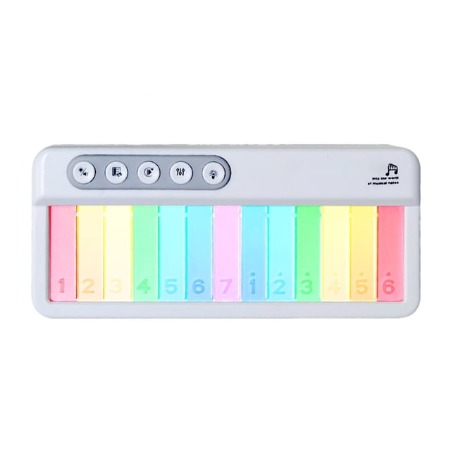 Musical Toys Baby Piano Toy Music & Sound Light Up Musical Toys For Toddlers Early Learning Educational Piano Keyboard Toys Baby Girl Piano Toy Boy Girl