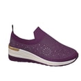 thumbnail image 2 of Cameland Chaussures Confortables pour Femmes Chaussures Décontractées Unies pour Femmes à Bout Rond Espadrilles Demi-Drag Out, 2 of 7