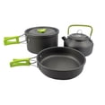 thumbnail image 1 of Ensemble de Vaisselle de Camping de Qualité Kit de Vaisselle de Camping Batterie de Cuisine de Camping Batterie de Cuisine de Camping Vaisselle pour Camping en Plein Air Randonnée Sac à Dos Randonnée Pique-Nique, 1 of 8