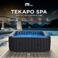thumbnail image 3 of MSpa Tekapo 6-Person Square Inflatable Bubble Massage Spa, Thermal Cover, Outdoor Hot Tub, 3 of 10