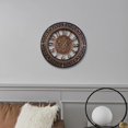 thumbnail image 4 of Rongfmy Creative Wall Clocks Non Ticking Hanging Round Clock Battery Operated for Indoor, 4 of 7