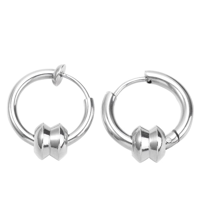 EeaseCA 2Pcs Punk Style Ear Penddant Street Style Earrings Party Stylish Jewelry