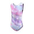 thumbnail image 1 of Justaucorps de Gymnastique Colorés pour Filles Combinaison en Polyester Vêtements Barboteuses pour 8, 1 of 10