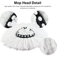 thumbnail image 2 of Spin Mop Head Refill for Vileda/Ocedar EasyWring Spin Mop - Rotating Microfiber Triangle Replacement Pads Washable & Reusable fit All Floor - 4 Mop Cloth, 2 of 8