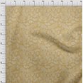 thumbnail image 4 of oneOone Viscose Chiffon Mustard Yellow Fabric Block Sewing Material Print Fabric By The Yard 42 Inch Wide-PI, 4 of 5