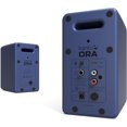 thumbnail image 4 of Kanto ORAMU 100W Powered Reference Desktop Computer Speakers with Bluetooth 5.0 and USB-C Input | Bi-Amplified | 100 Hz Automatic Crossover | Reference Quality Sound | Pair | Indigo, 4 of 4