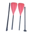 thumbnail image 3 of Almencla Kayak Paddle 4 Sections Detachable Boat Paddle for Surfing Canoeing Kayaking Red, 3 of 8