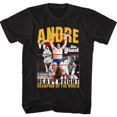 thumbnail image 1 of Andre The Giant T-Shirt Adulte Classic Noir, Champion Poids Lourd, 1 of 2