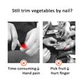 thumbnail image 4 of Silicone Thumb Knife Gardening Knife Kitchen Tools Vegetable Pick er, 4 of 7