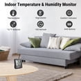 thumbnail image 4 of ThermoPro TP49BW Digital Hygrometer Indoor Thermometer Humidity Meter Room Thermometer with Temperature and Humidity Monitor Mini Hygrometer Thermometer, 4 of 8