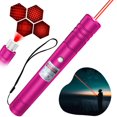 thumbnail image 1 of CHUANK Laser Pointer  Long Range Red Laser Pointer  2000 Metres Laser Pointer High Power Pen  Red Lazer Pointer Rechargeable for Hiking  Cat Laser Toy USB Charge, 1 of 4