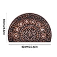 thumbnail image 3 of DEBGFS Clearance Half Circle Rug Front Door Mat Outside Entrance Half Moon Outdoor Mat Welcome Mat Outdoor Door Mat Outdoor Entrance Outside Door Mats for Front Door Entry Home Decor A,c, 3 of 8