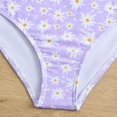 thumbnail image 5 of Kid Girl Swimsuit 2 Piece Summer Bikini Bathing Suit Striped Ruffle Bathing Suit 9-10 Years, 5 of 5