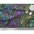 thumbnail image 2 of Soimoi Modal Satin Fabric Stripe & Paisley Ethnic Print Sewing Fabric Yard 42 Inch Wide, 2 of 3