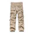 thumbnail image 1 of Mens Work Pants Cargo Mens Fashion Casual Cotton Multi-pocket Outdoors Work Trouser Cargo Long Pants, 1 of 9