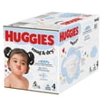 thumbnail image 2 of Huggies Snug & Dry Baby Diapers, Size 4 (22-37 lbs), 92 Count, 2 of 9