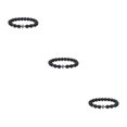 thumbnail image 2 of Redempat Fashionable And Comfortable To Wear Unisex Beaded Bracelets For Everyday Chic Frosted 3Set, 2 of 6